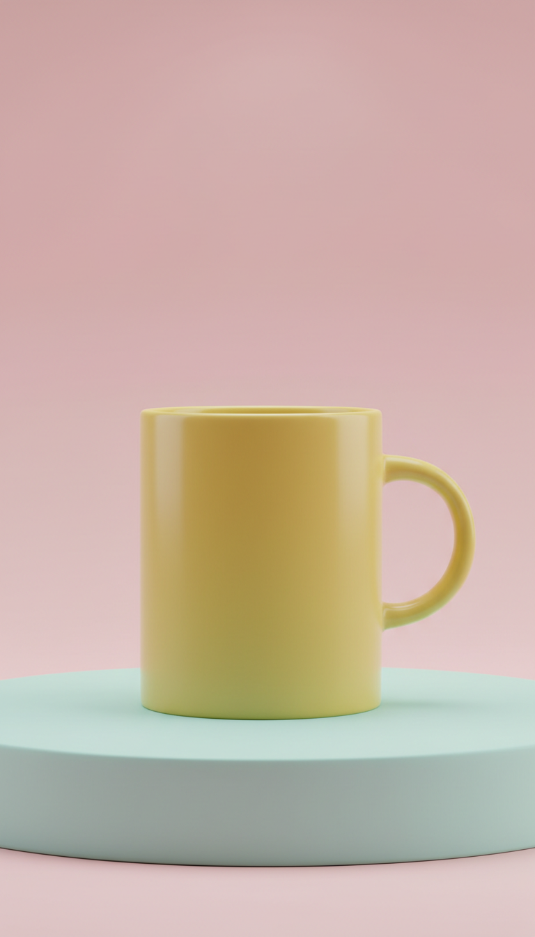Ceramic Mug With Bold Affirmation